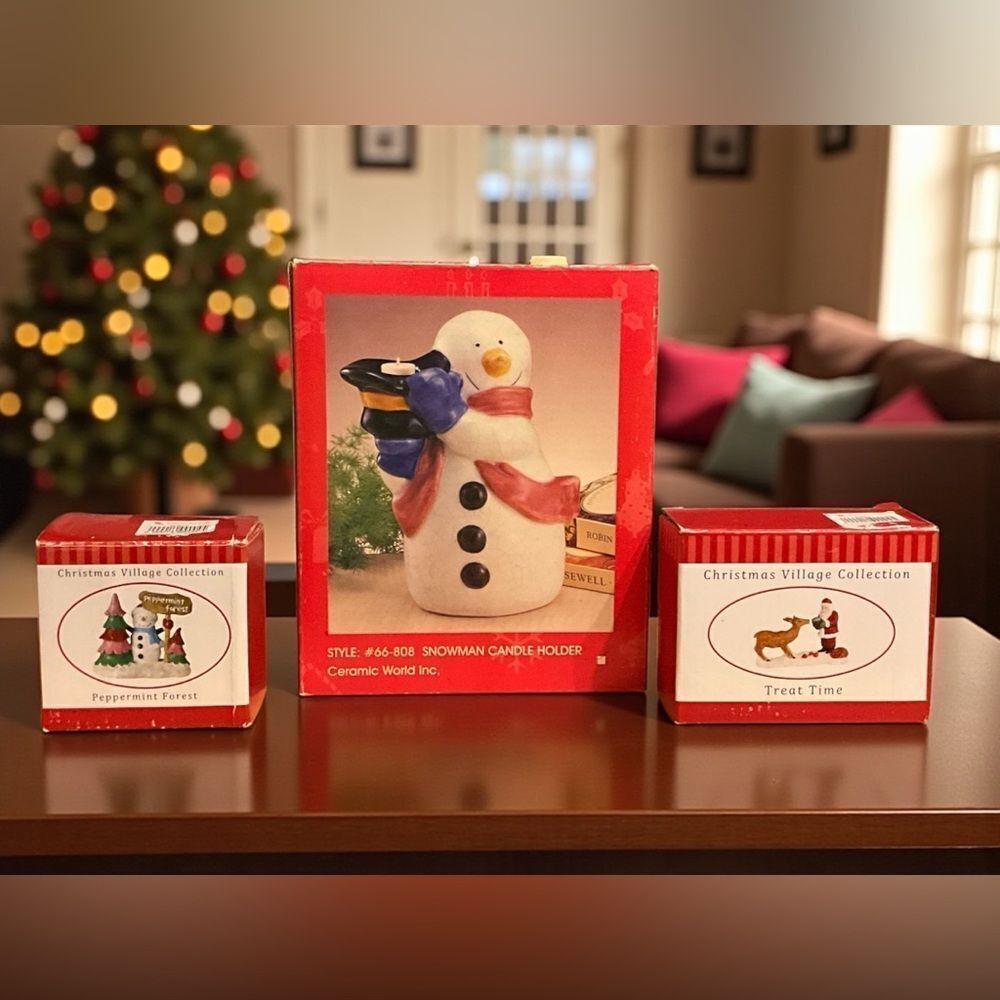 Ceramic Holiday Ornaments